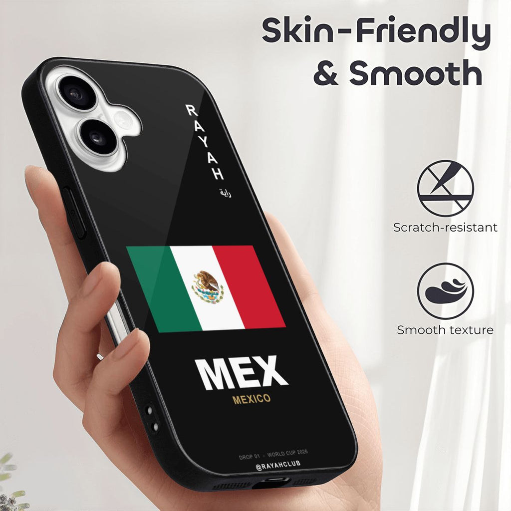 Mexico iPhone 16 Glass Case — RAYAH.club