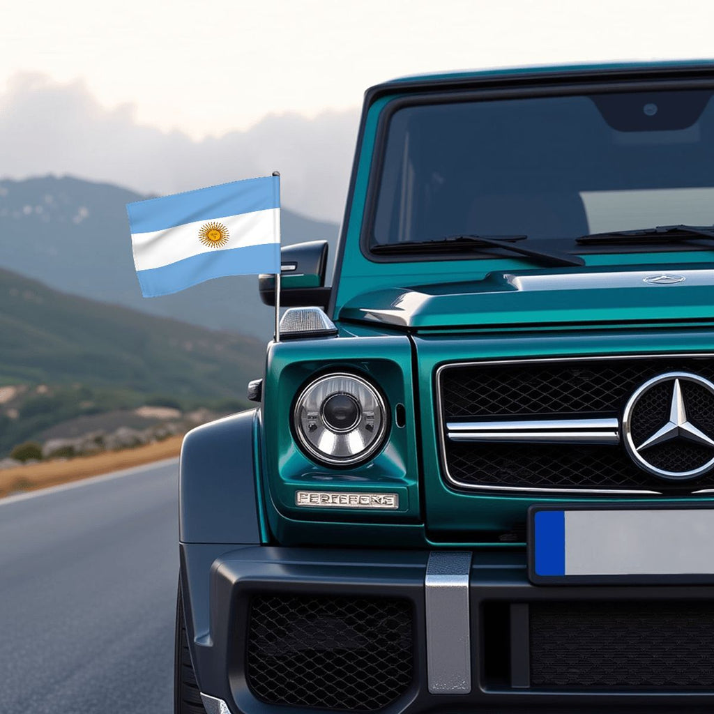 Argentina Car Flag — RAYAH.club