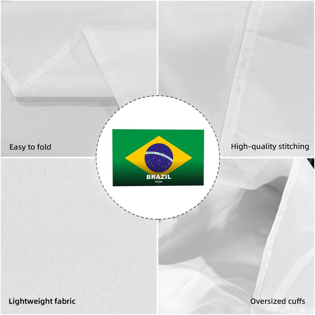 Brazil Flag Sleeve Cape — RAYAH.club