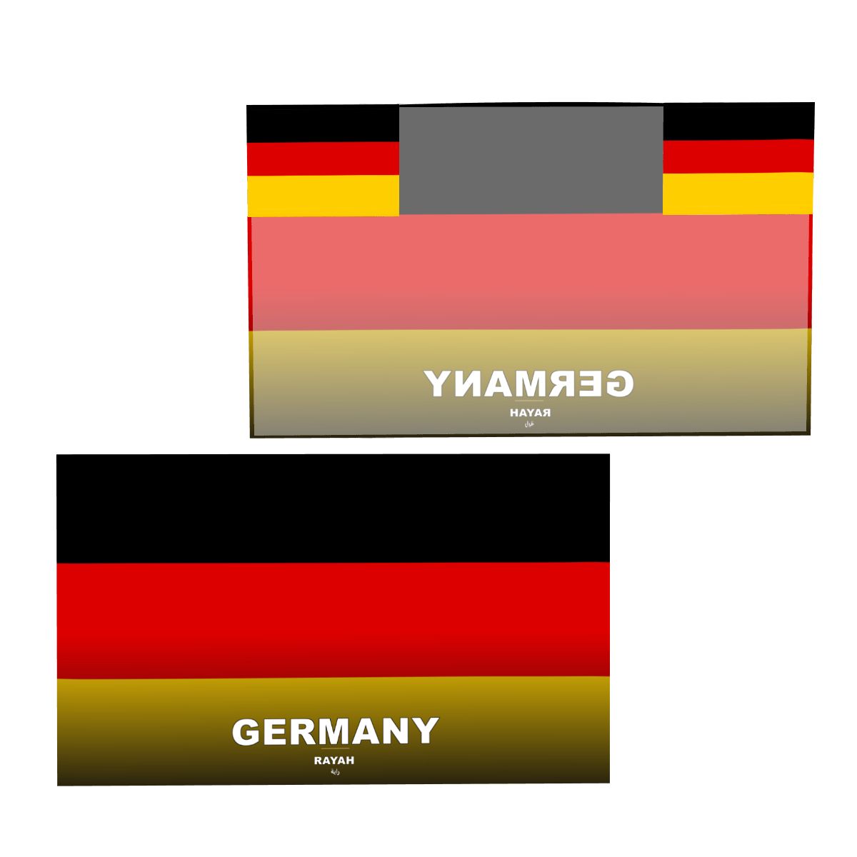 Germany Flag Sleeve Cape — RAYAH.club