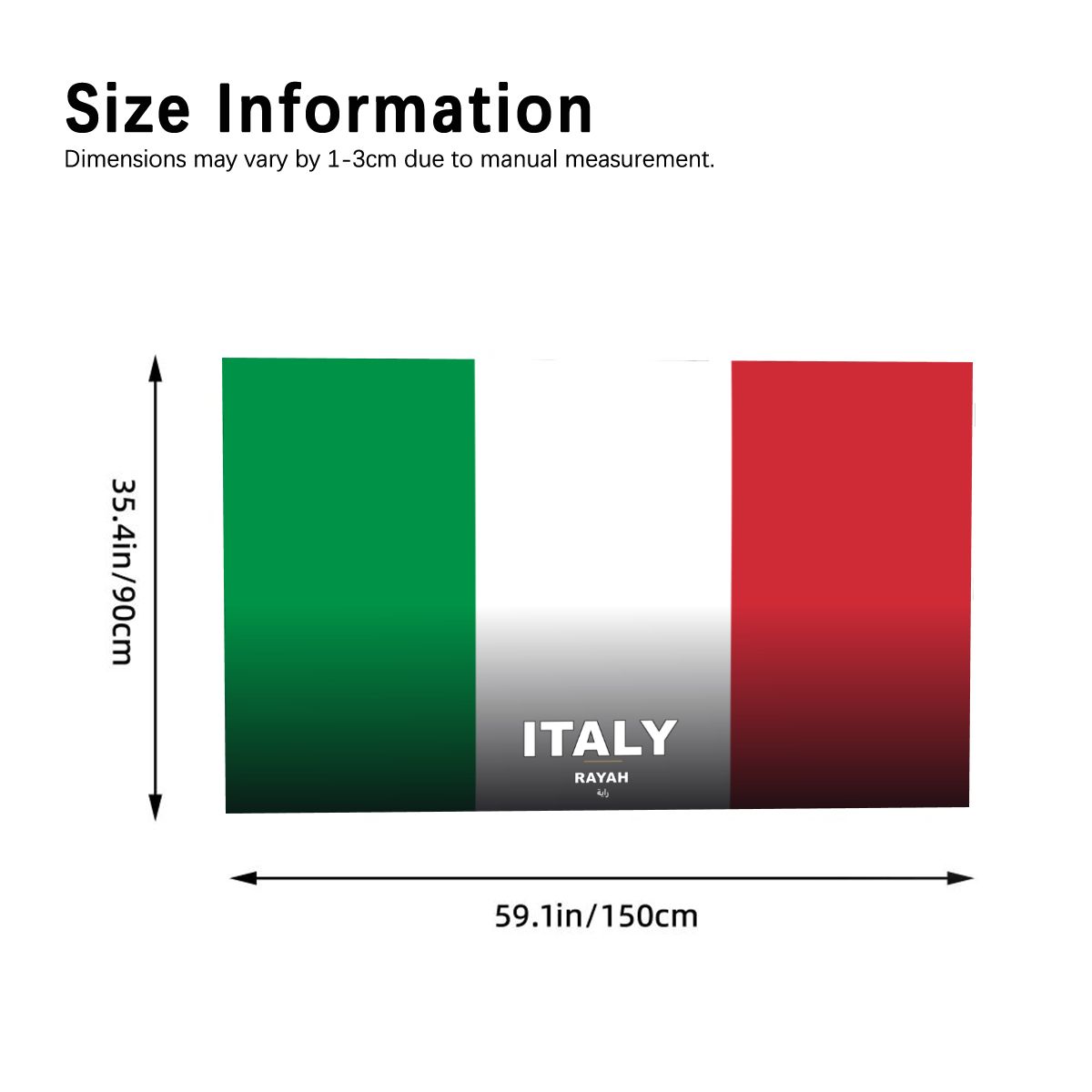 Italy Flag Sleeve Cape — RAYAH.club