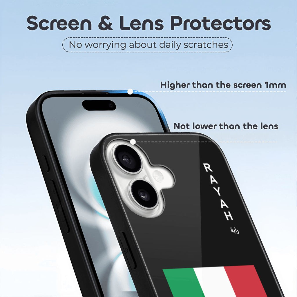Italy iPhone 16 Glass Case — RAYAH.club