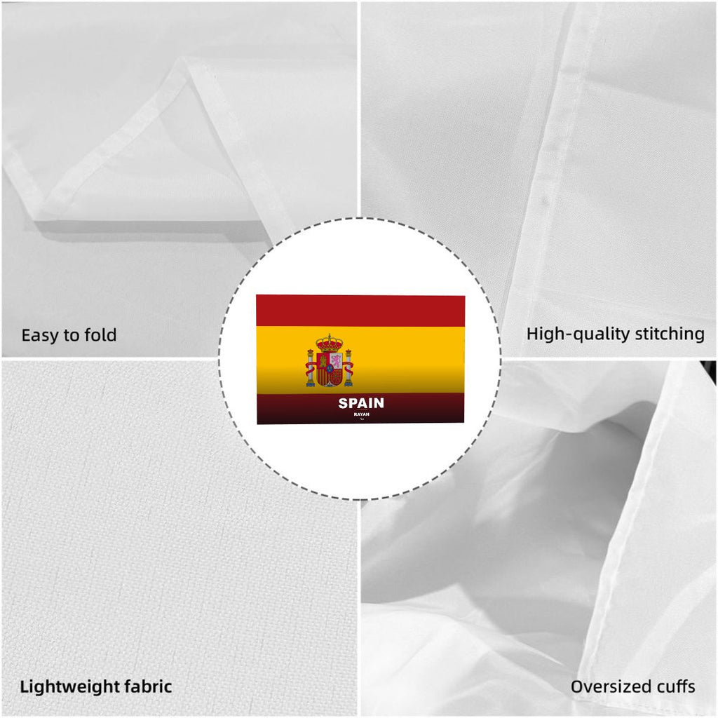 Spain Flag Sleeve Cape — RAYAH.club
