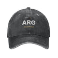 Argentina Washed Denim Cap — RAYAH.club