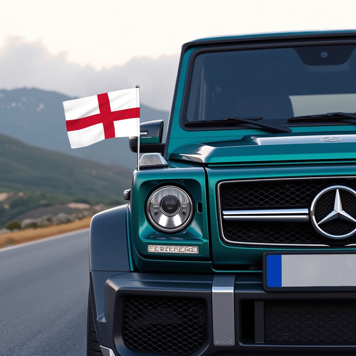 England Car Flag — RAYAH.club