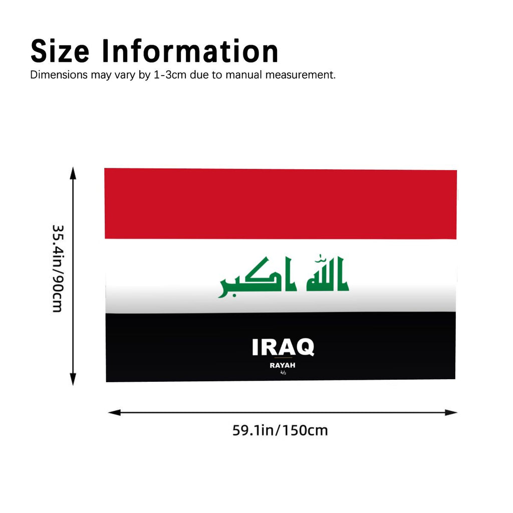 Iraq World Cup 2026 Cape — Fan Flag Wearable