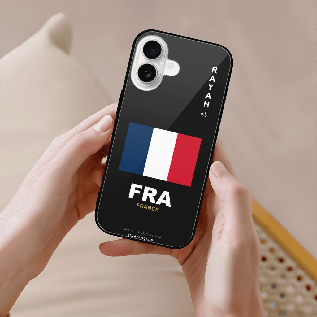 France iPhone 16 Glass Case — RAYAH.club