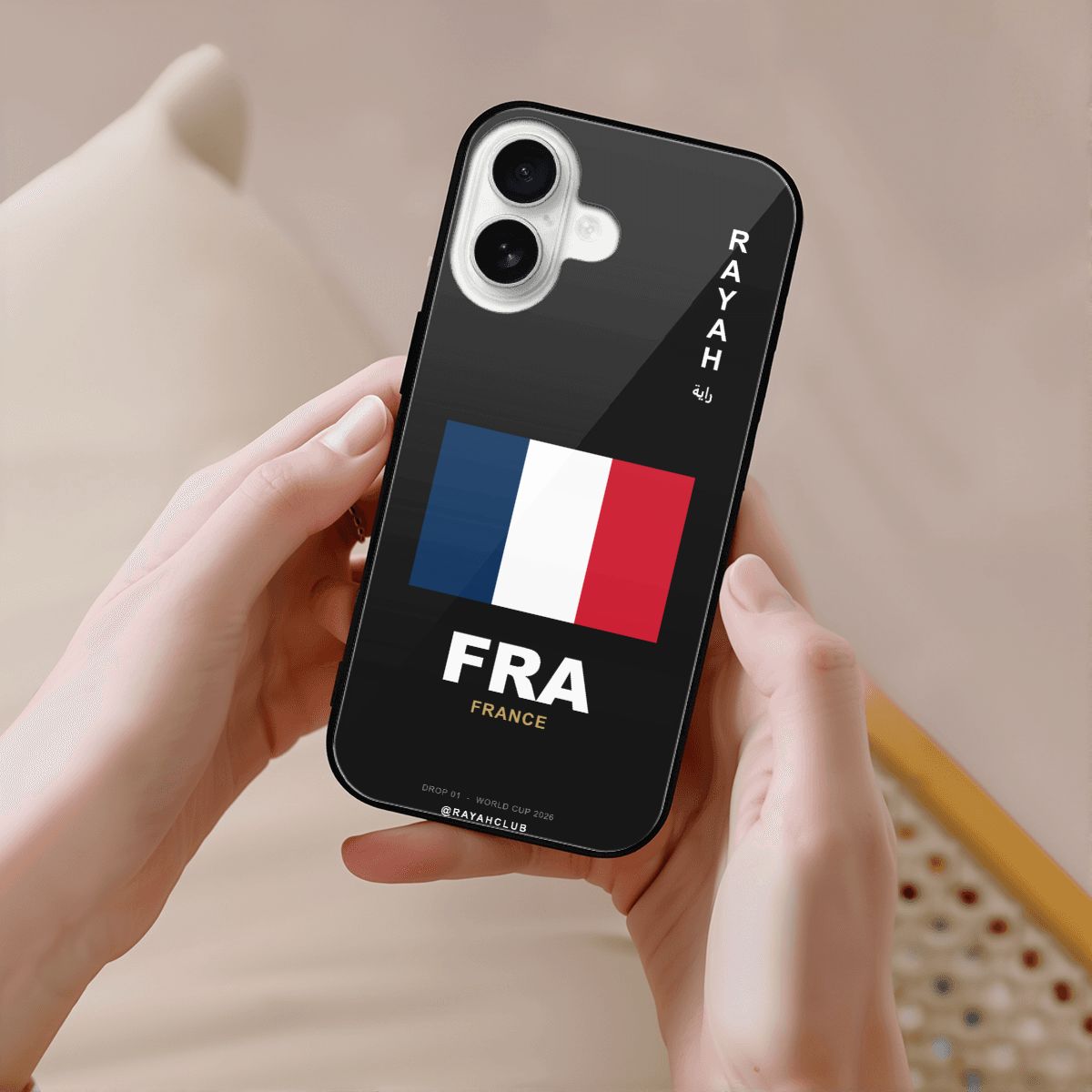 France iPhone 16 Glass Case — RAYAH.club