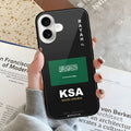 World Cup 2026 iPhone 16 Case — Saudi Arabia Flag