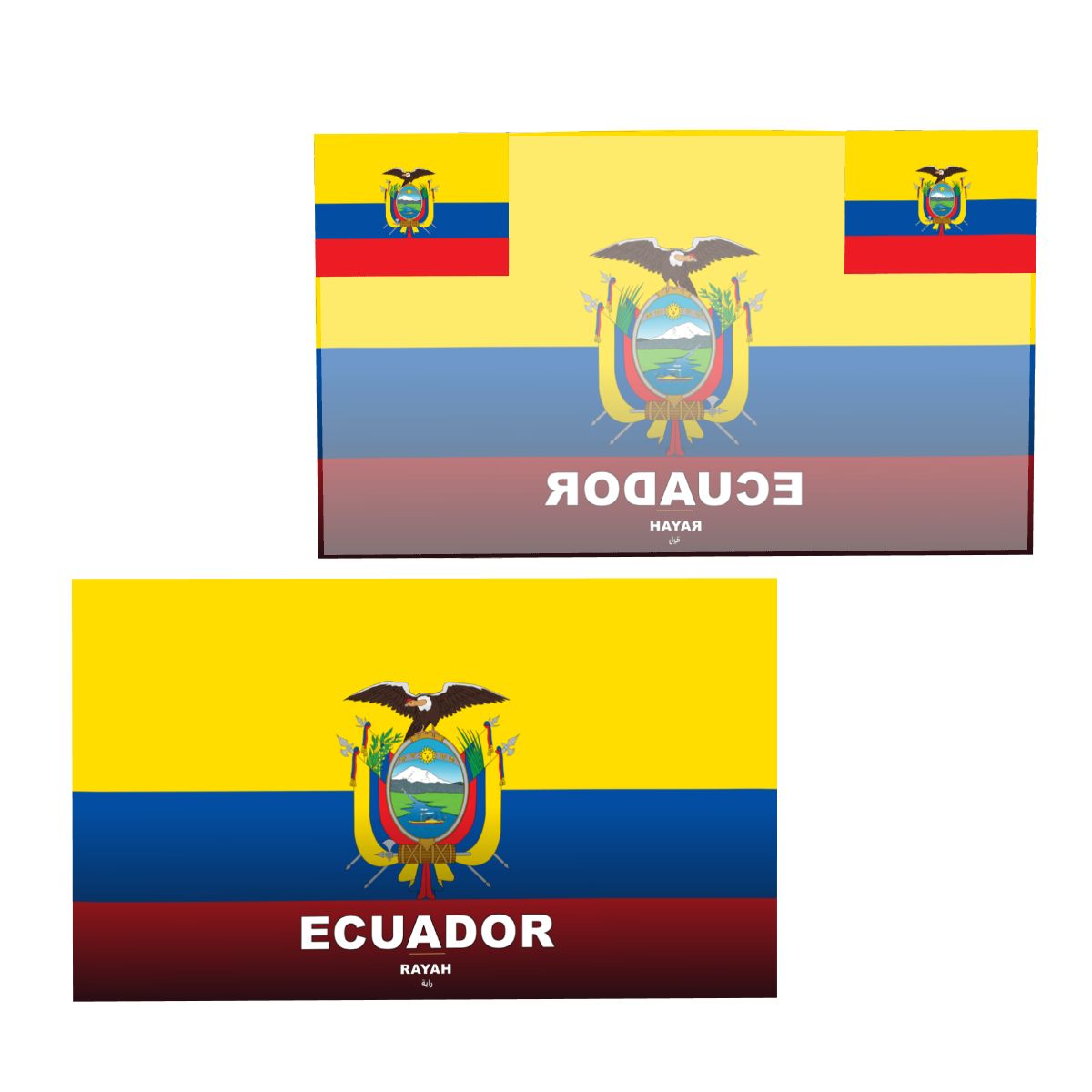 Ecuador World Cup 2026 Cape — Fan Flag Wearable