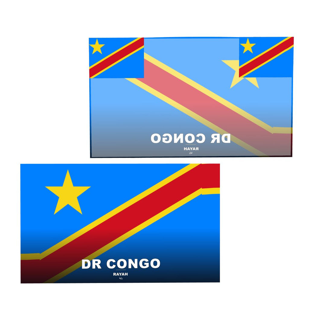DR Congo World Cup 2026 Cape — Fan Flag Wearable
