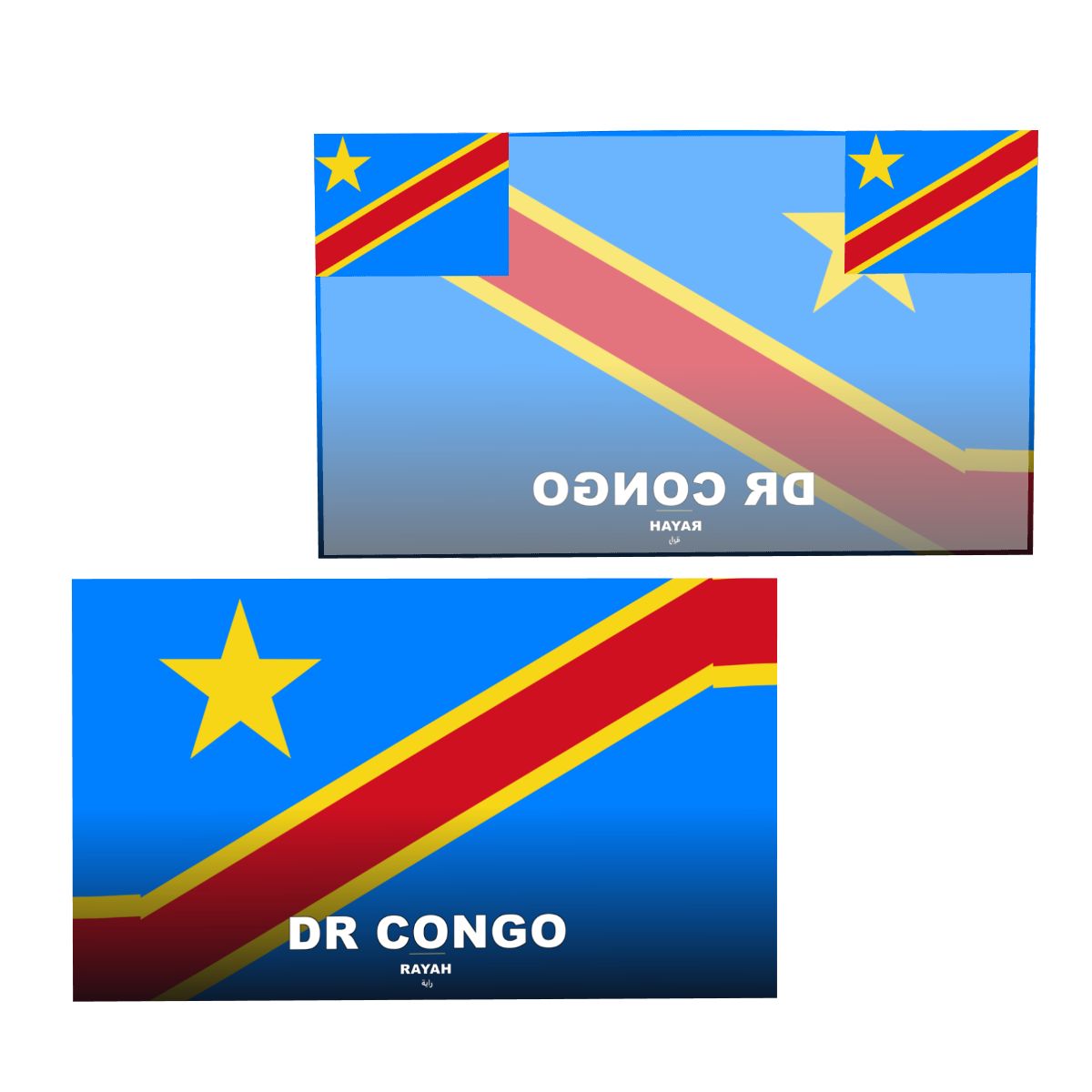 DR Congo World Cup 2026 Cape — Fan Flag Wearable