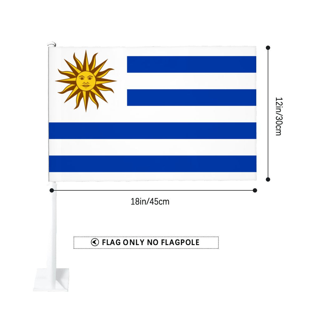 Uruguay Car Flag — RAYAH.club
