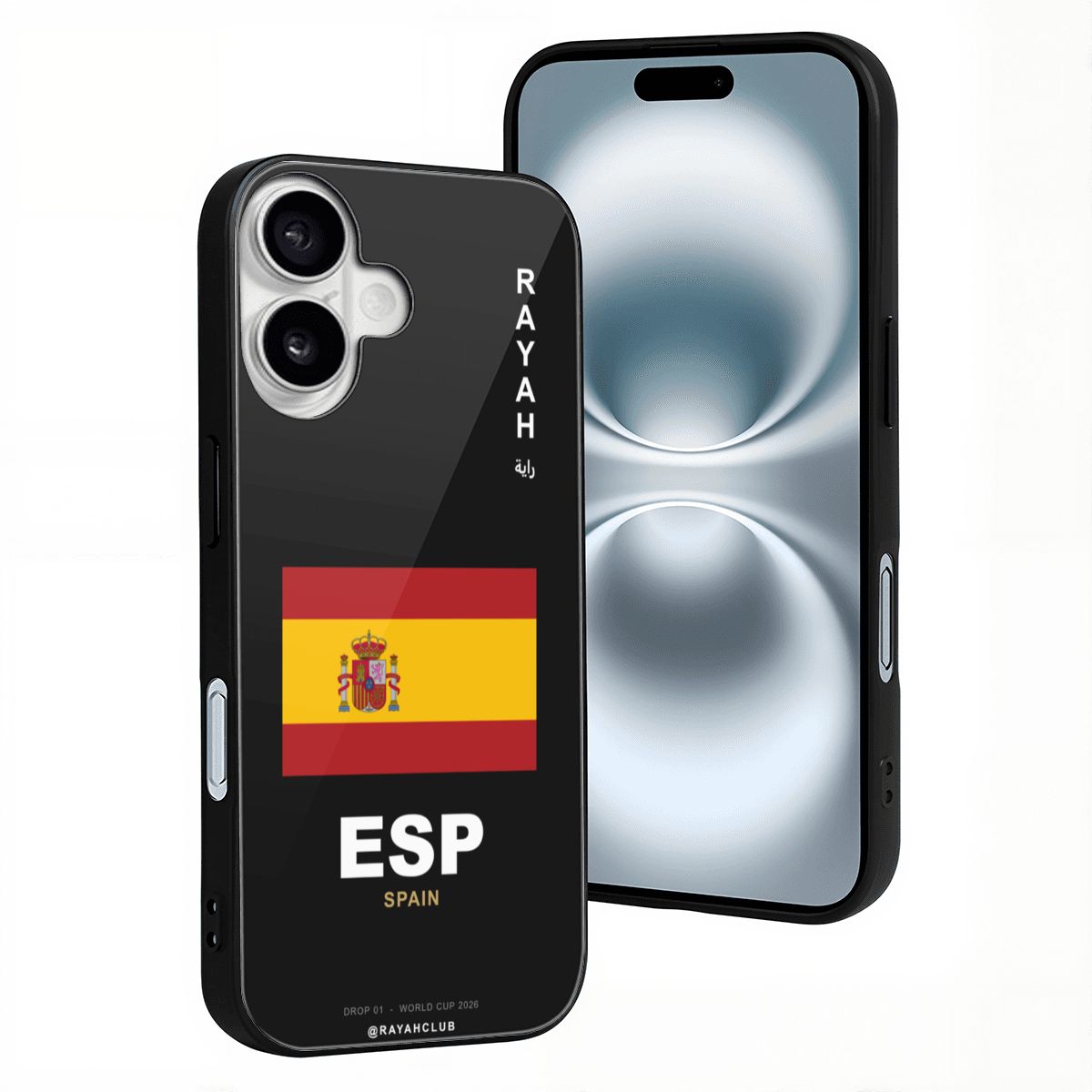 Spain iPhone 16 Glass Case — RAYAH.club