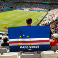 Cape Verde World Cup 2026 Cape — Fan Flag Wearable