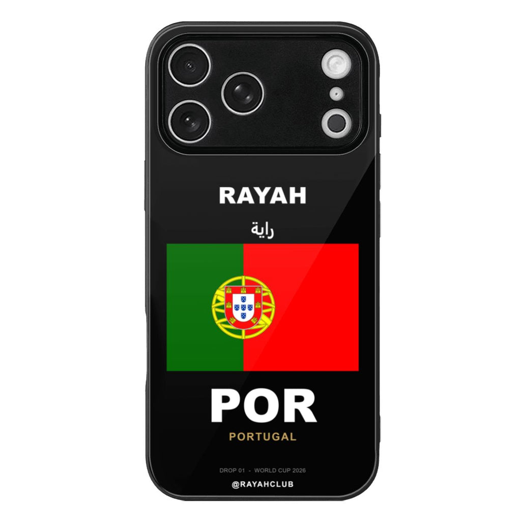 Portugal iPhone 17 Pro Max Glass Case — RAYAH.club