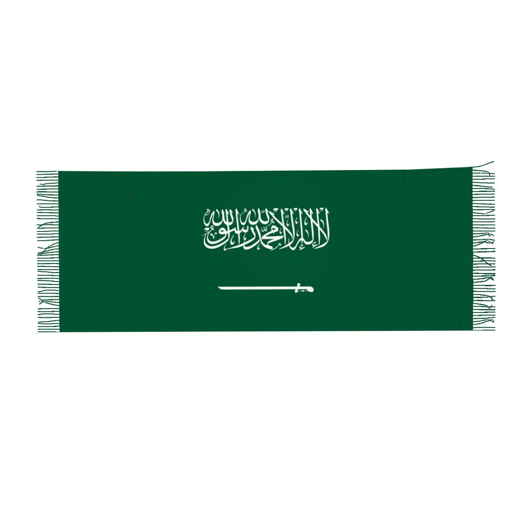 Saudi Arabia Fan Scarf — RAYAH.club