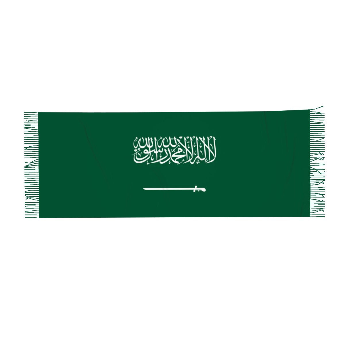 Saudi Arabia Fan Scarf — RAYAH.club