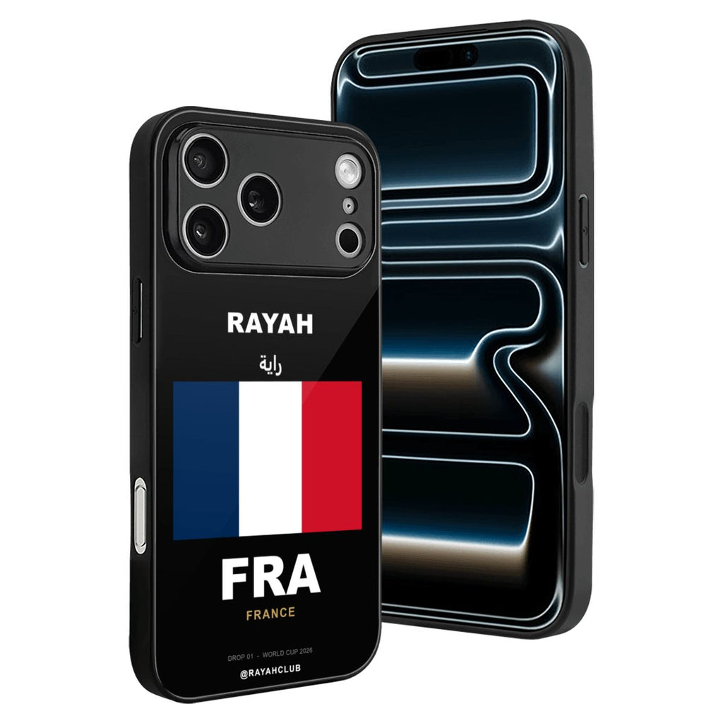 France iPhone 17 Pro Max Glass Case — RAYAH.club