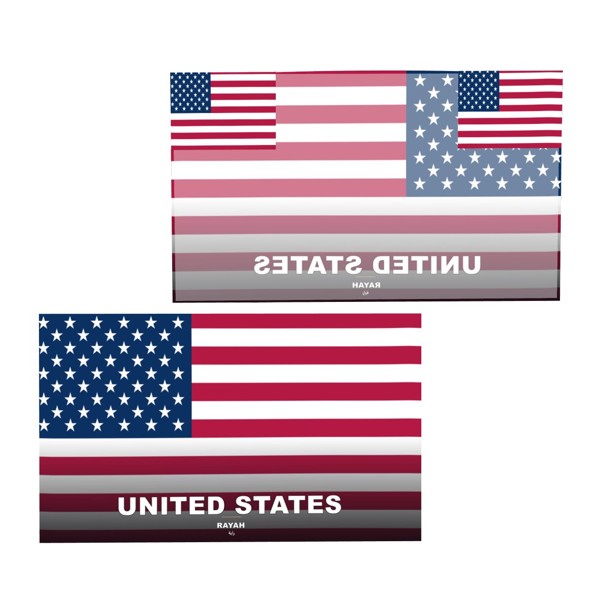 United States Flag Sleeve Cape — RAYAH.club