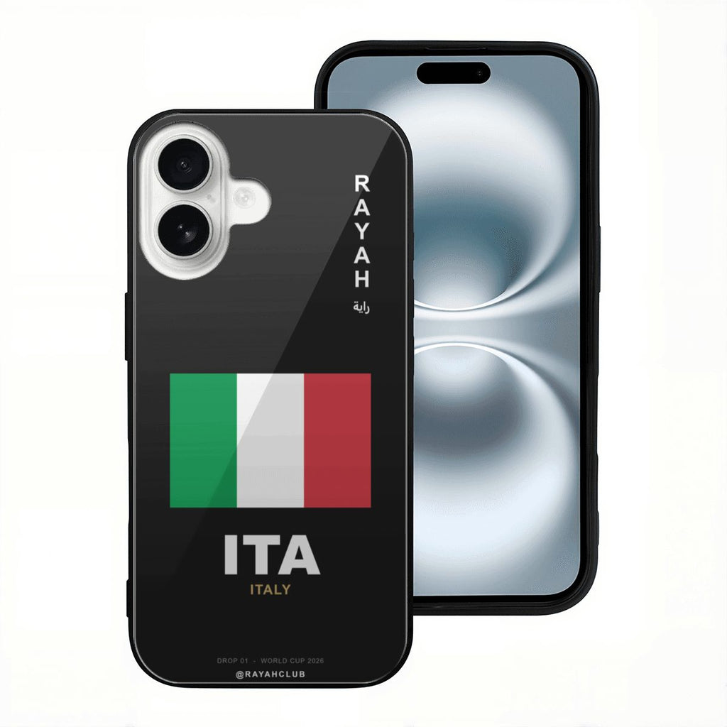Italy iPhone 16 Glass Case — RAYAH.club
