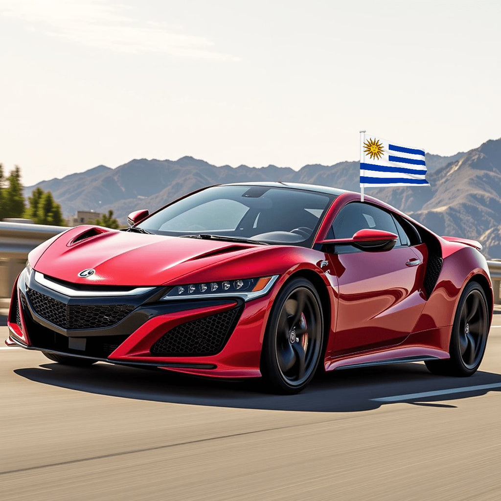 Uruguay Car Flag — RAYAH.club