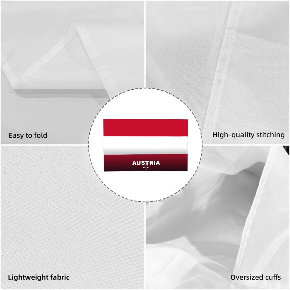 Austria World Cup 2026 Cape — Fan Flag Wearable