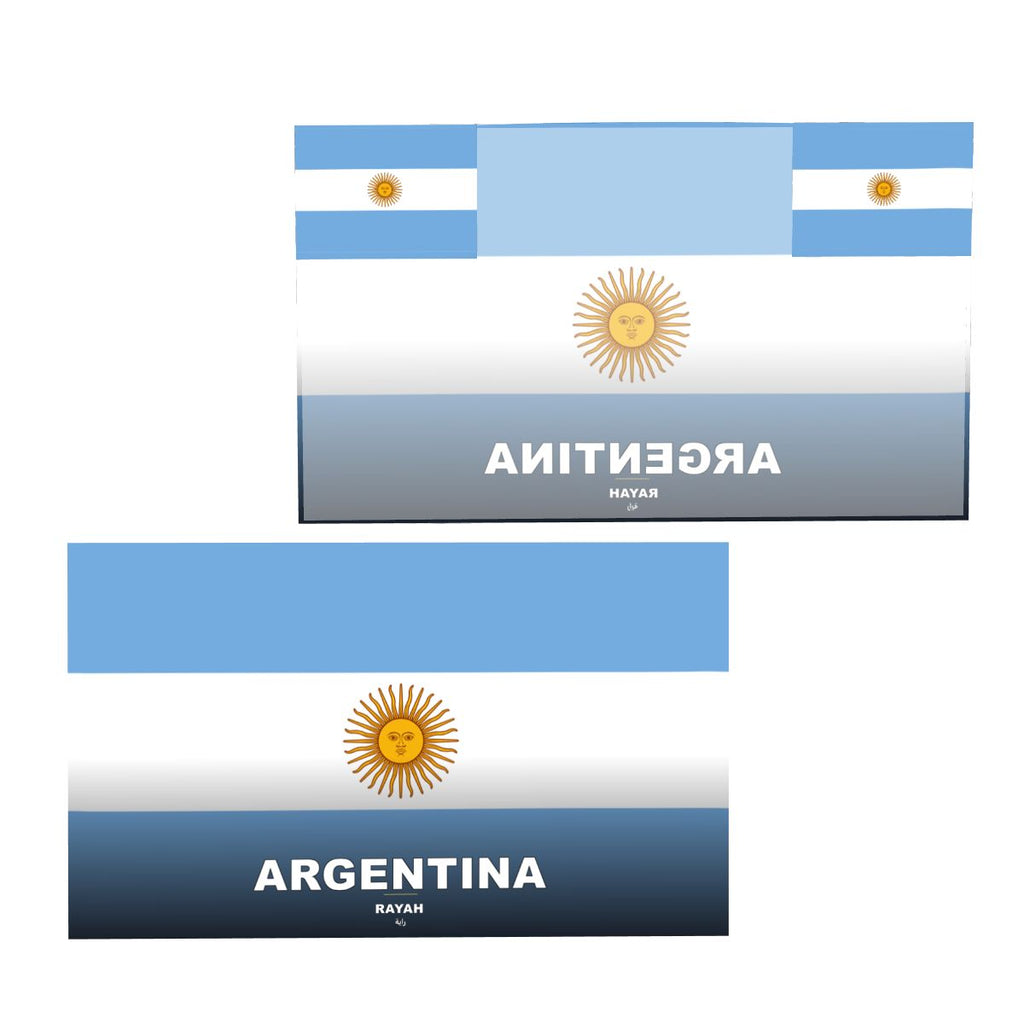 Argentina Flag Sleeve Cape — RAYAH.club