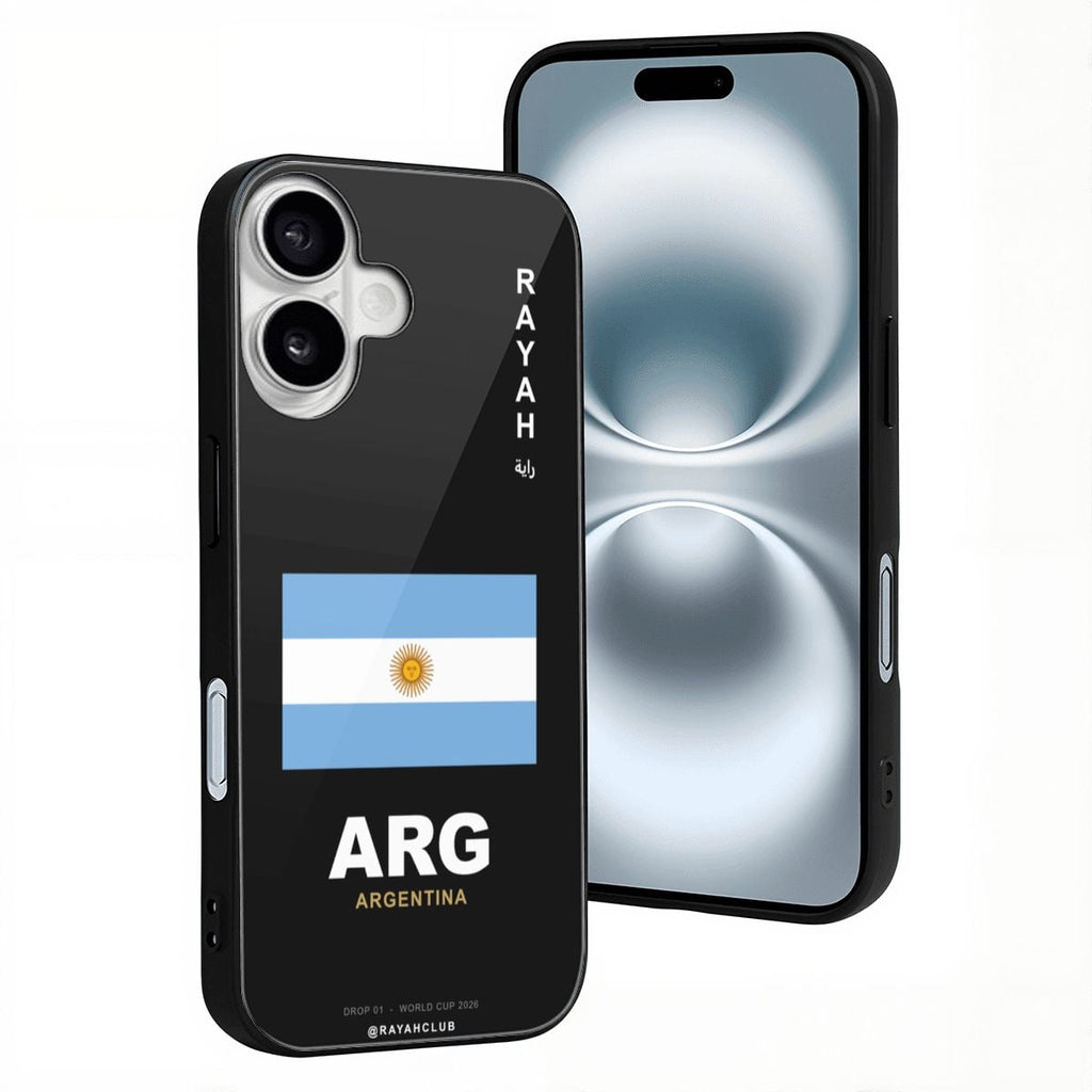 Argentina iPhone 16 Glass Case — RAYAH.club
