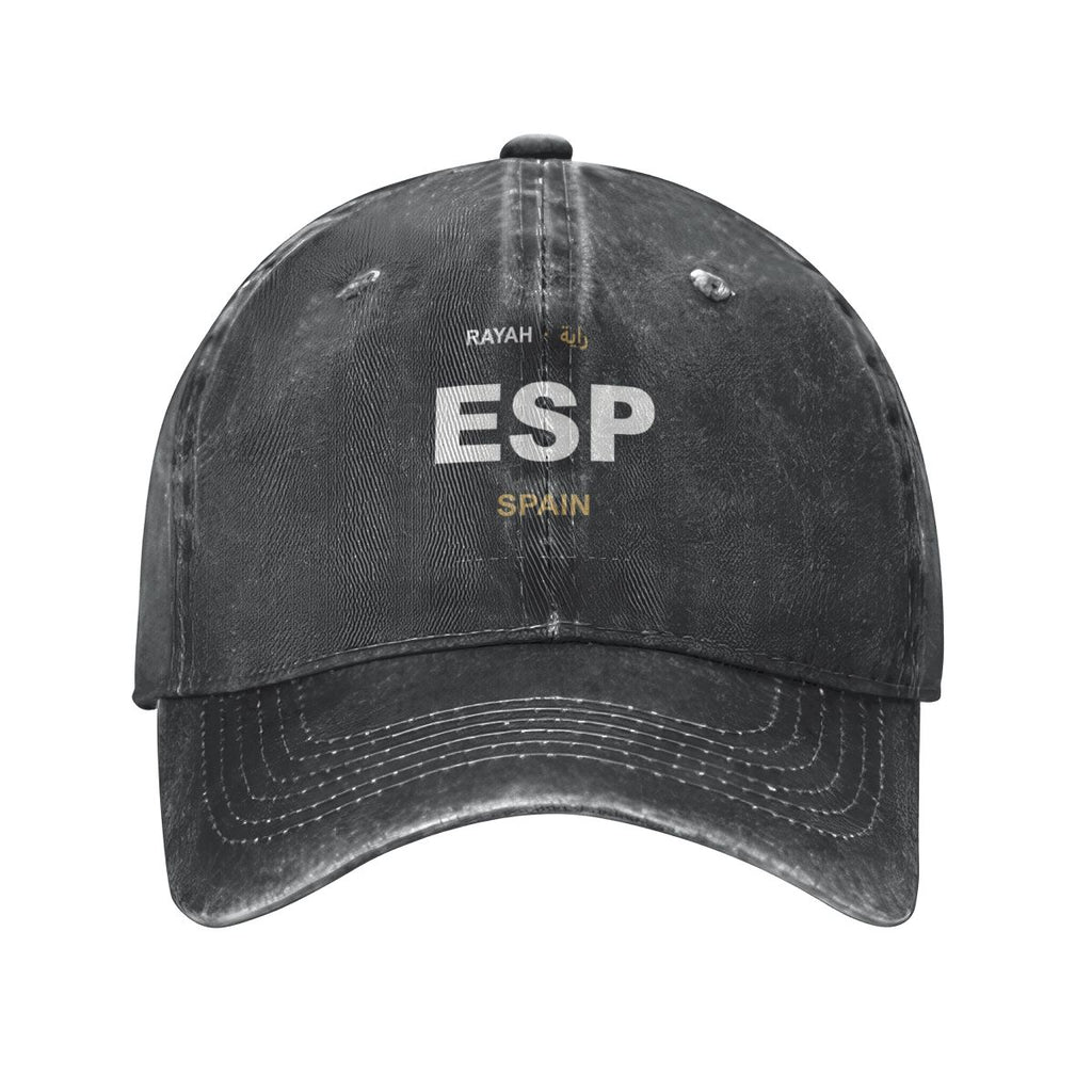 Spain Washed Denim Cap — RAYAH.club