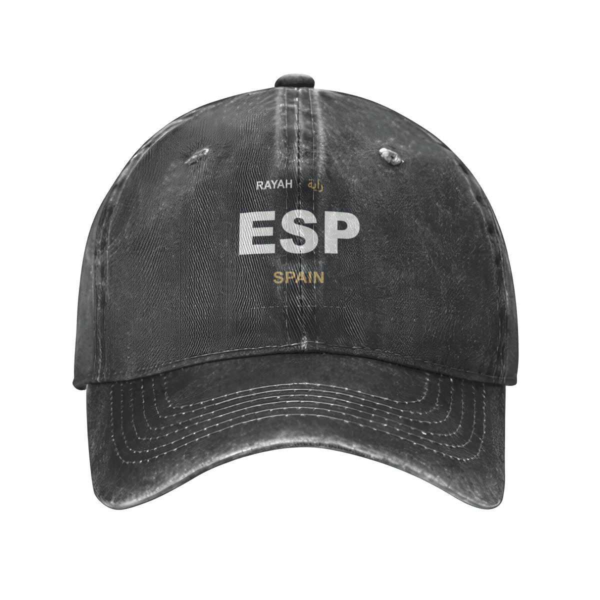 Spain Washed Denim Cap — RAYAH.club