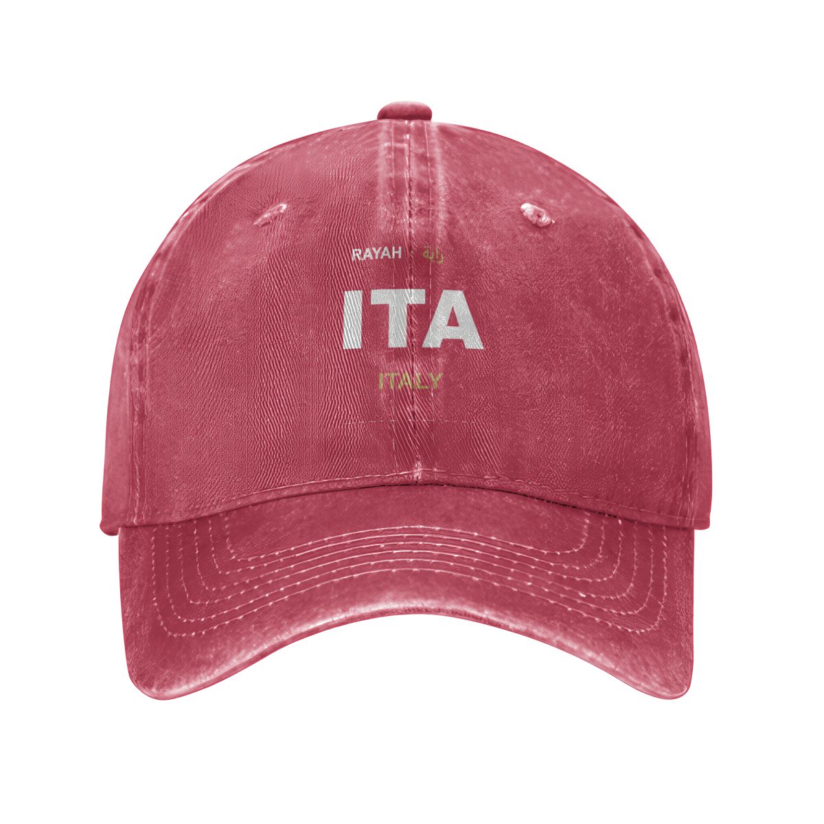 Italy Washed Denim Cap — RAYAH.club