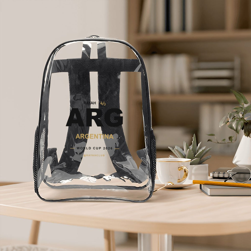 Argentina Clear Stadium Backpack — RAYAH.club