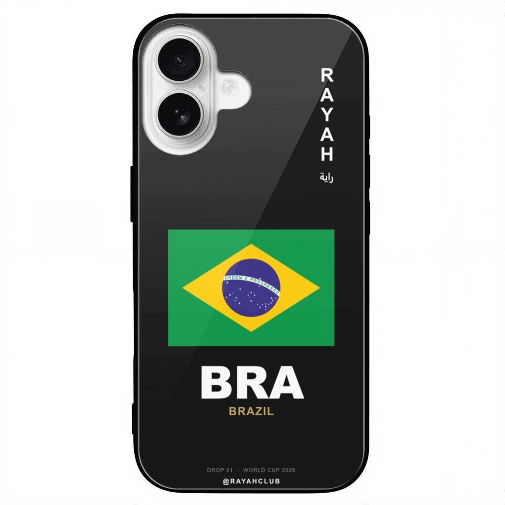 Brazil iPhone 16 Glass Case — RAYAH.club