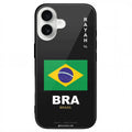 Brazil iPhone 16 Glass Case — RAYAH.club