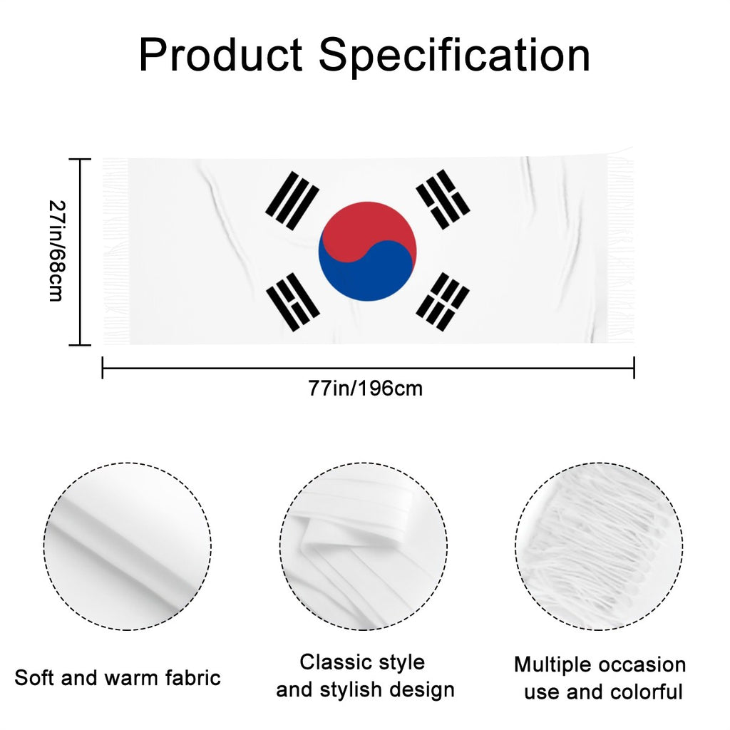 South Korea Fan Scarf — RAYAH.club