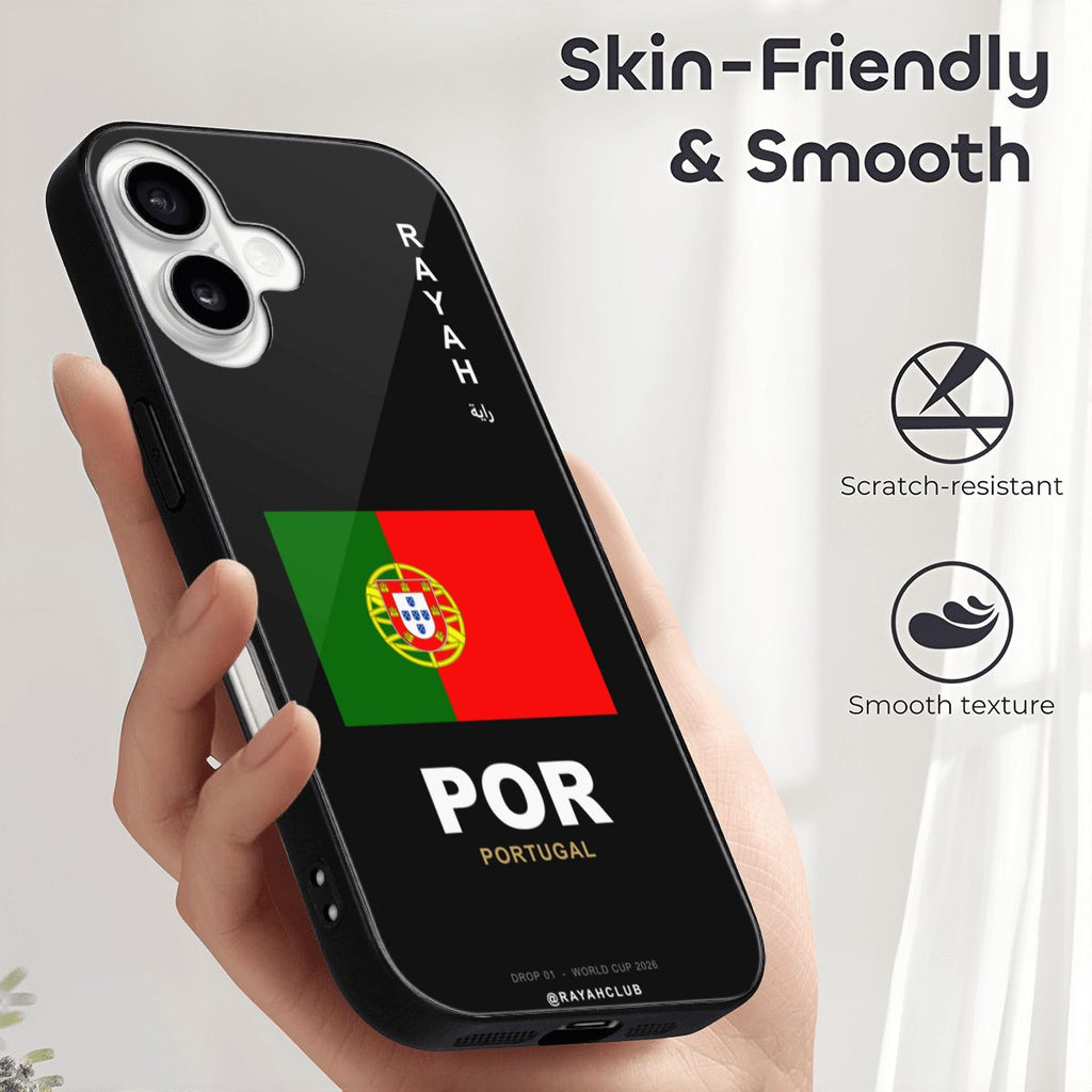 Portugal iPhone 16 Glass Case — RAYAH.club
