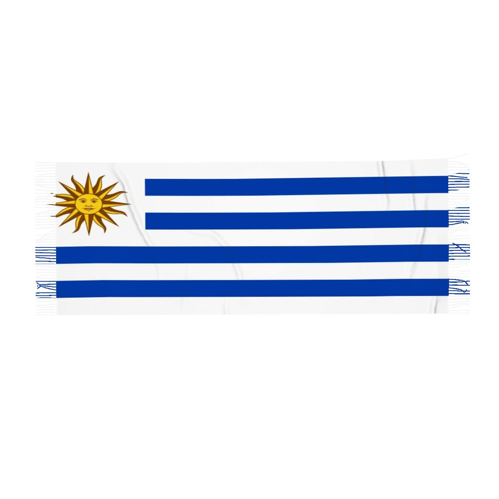 Uruguay Fan Scarf — RAYAH.club
