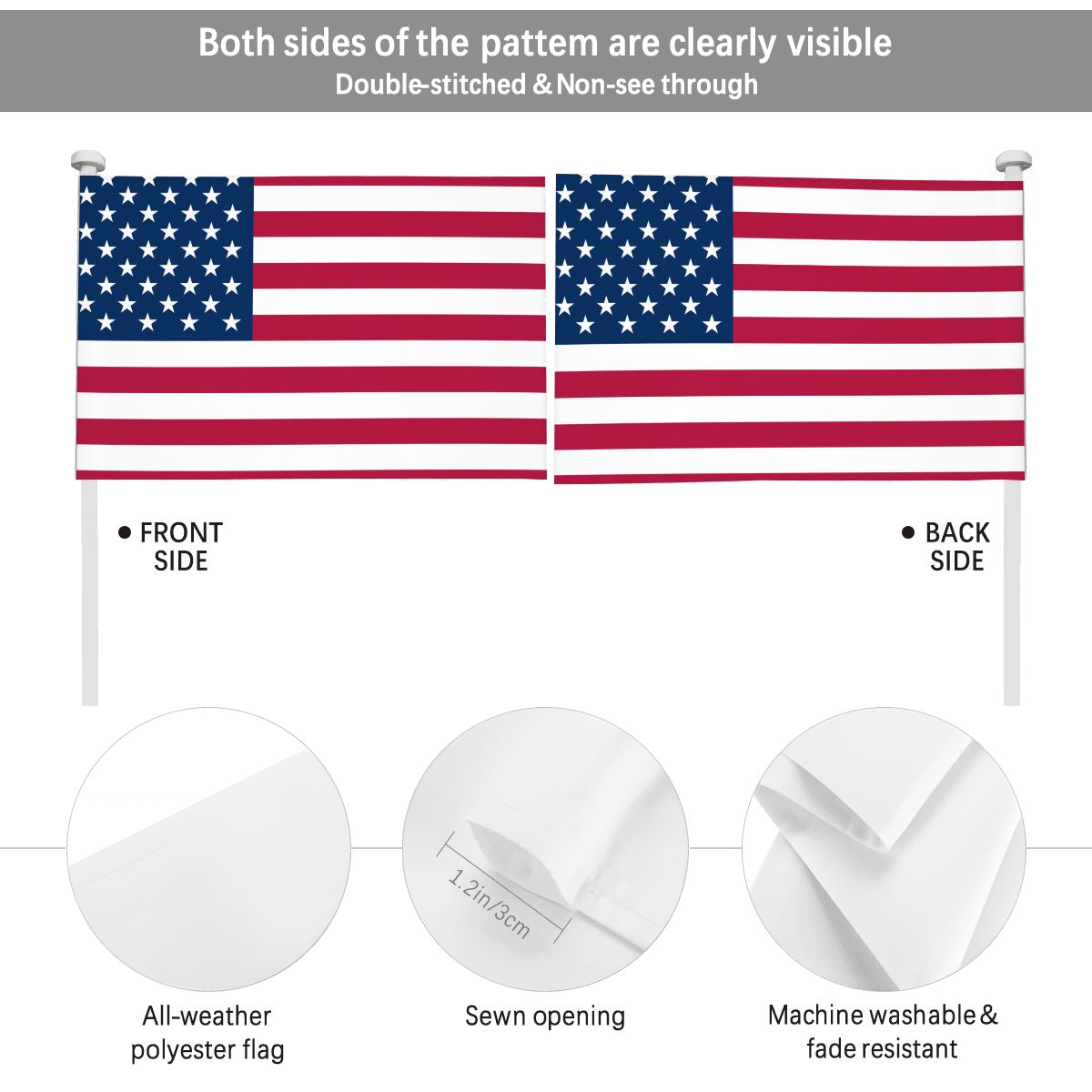 United States Car Flag — RAYAH.club