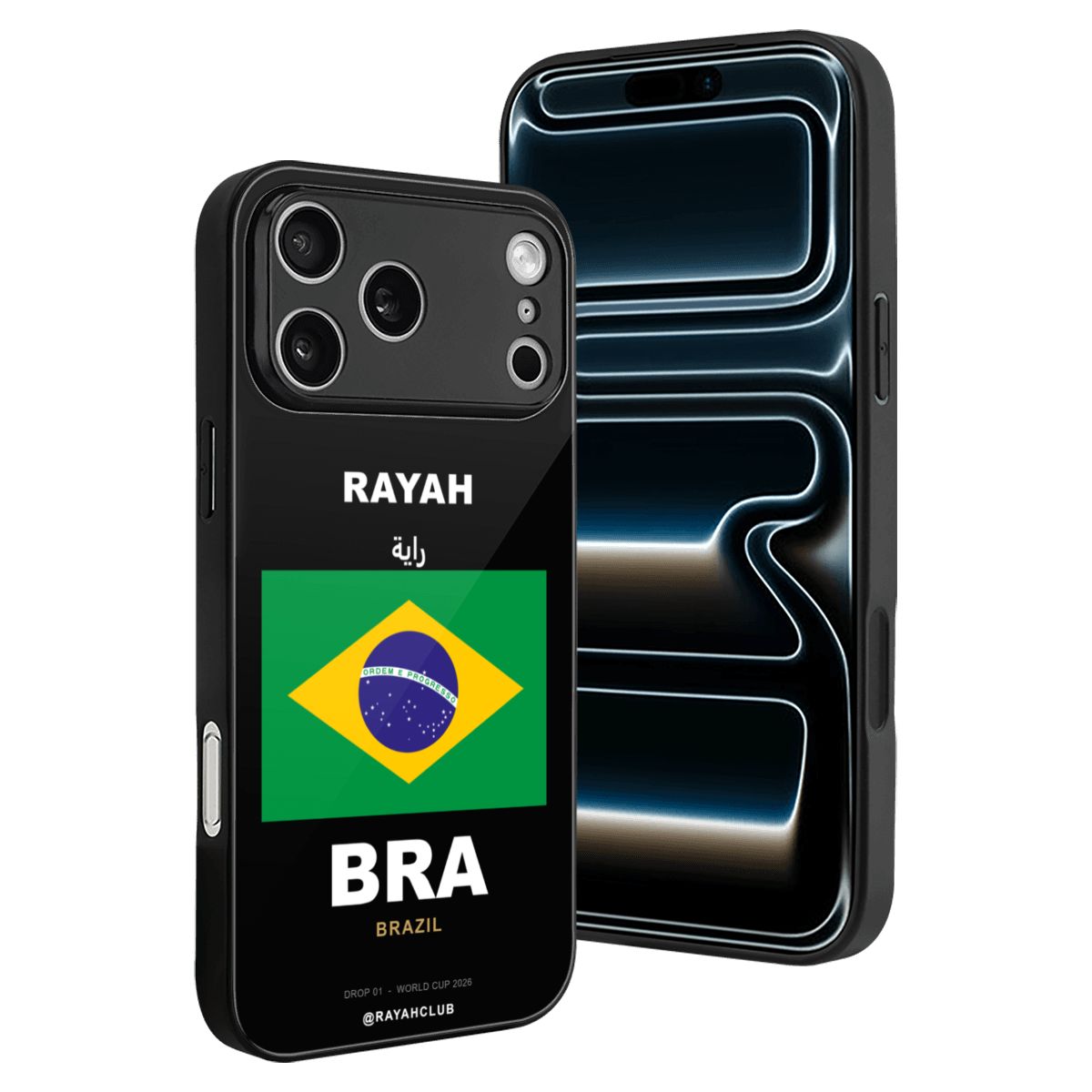 Brazil iPhone 17 Pro Max Glass Case — RAYAH.club