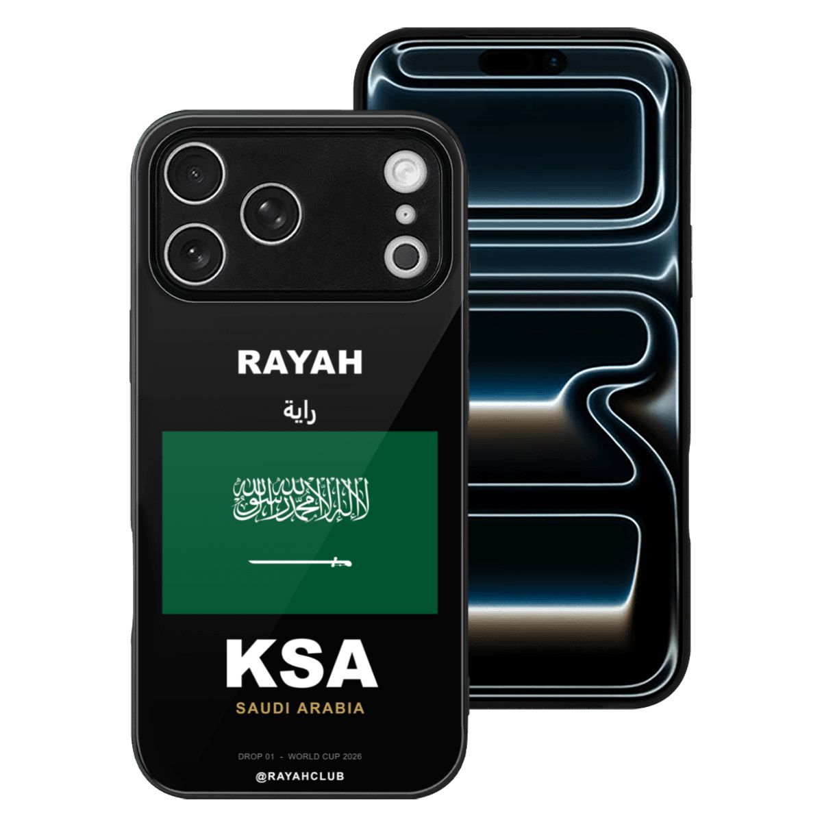 Saudi Arabia iPhone 17 Pro Max Glass Case — RAYAH.club
