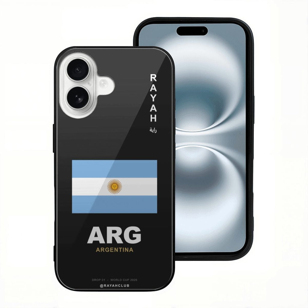 Argentina iPhone 16 Glass Case — RAYAH.club