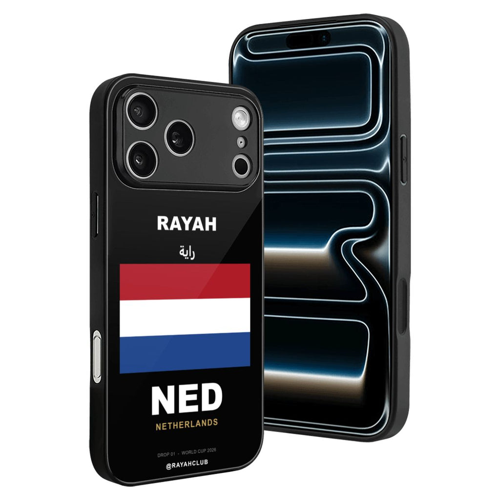 Netherlands iPhone 17 Pro Max Glass Case — RAYAH.club
