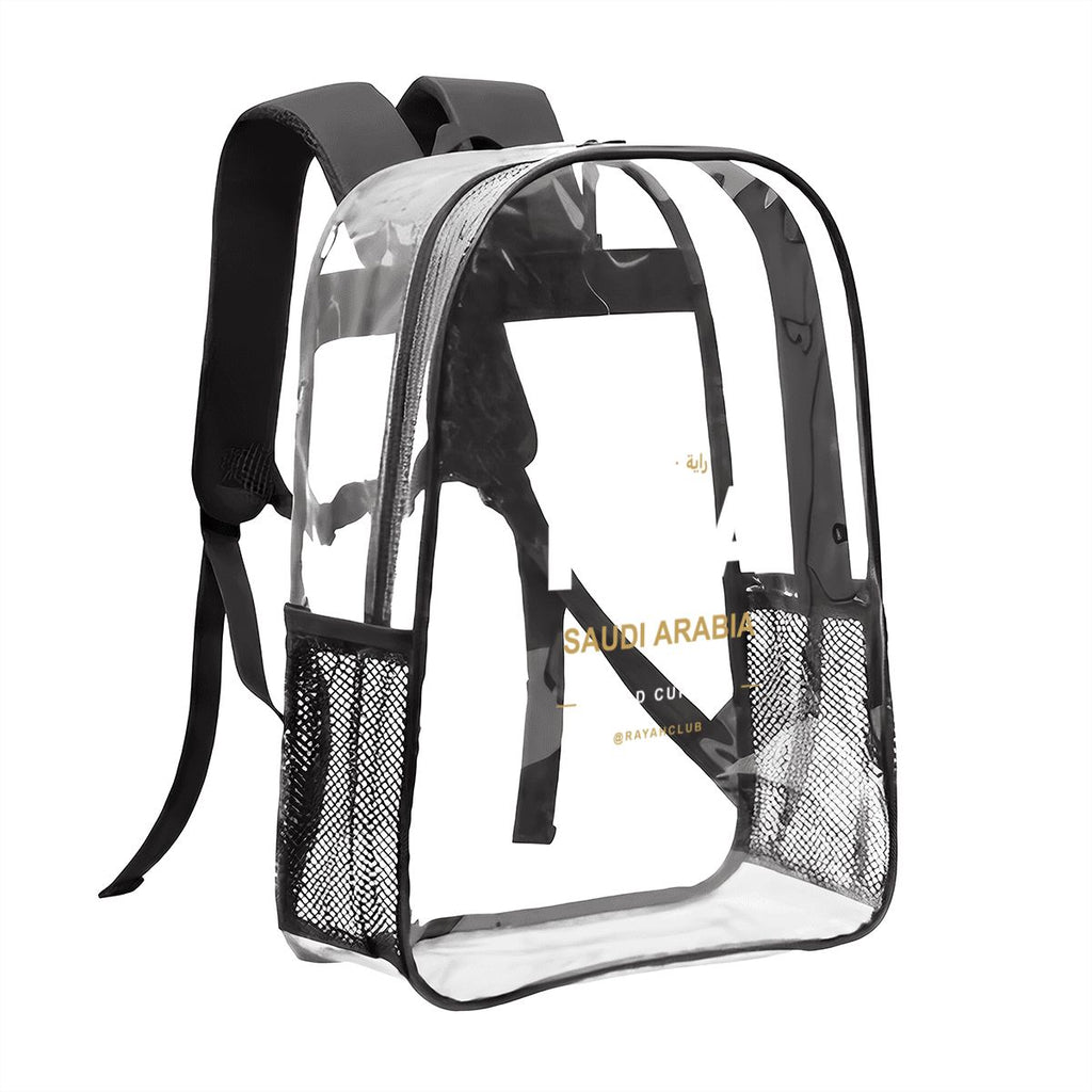 Saudi Arabia Clear Stadium Backpack — RAYAH.club
