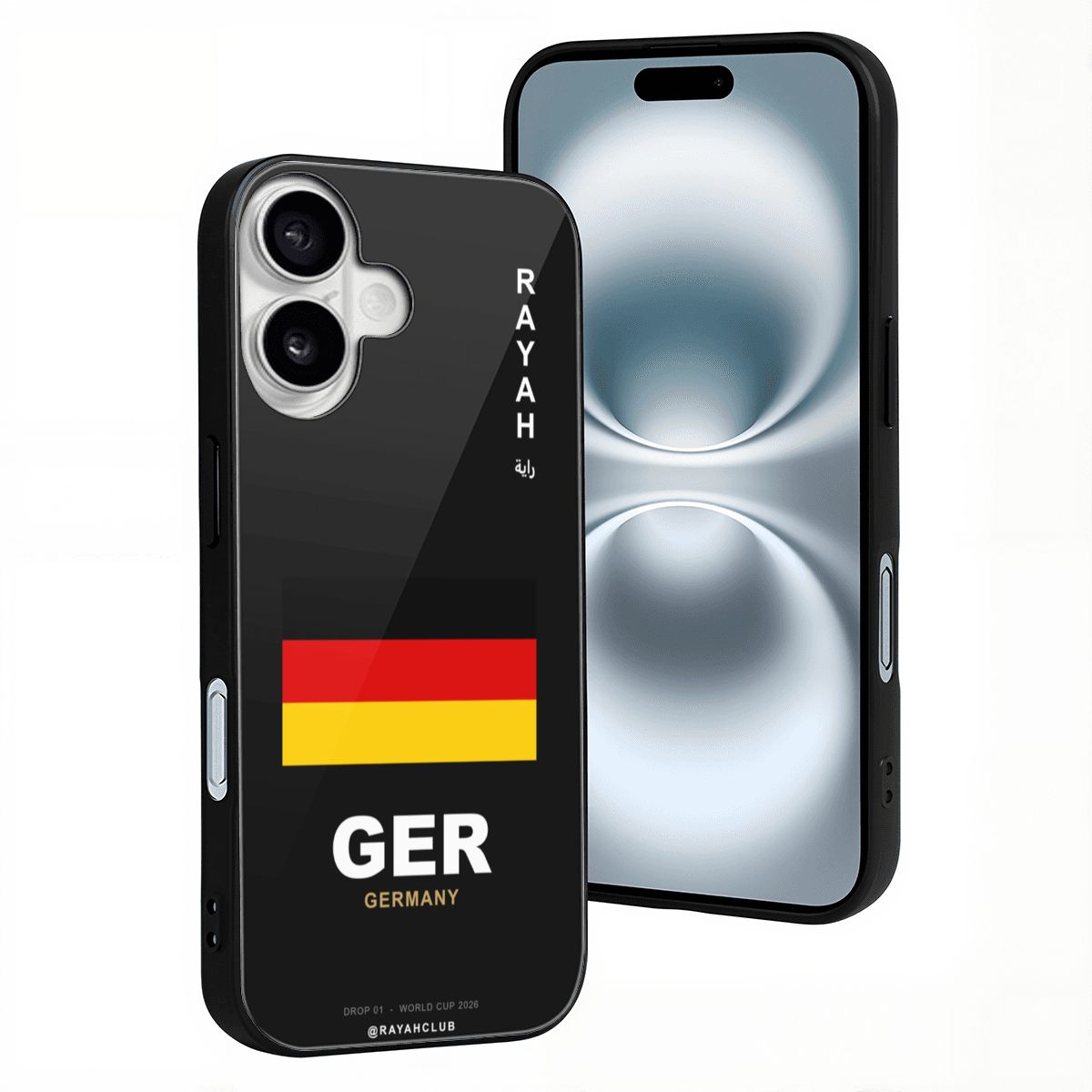 Germany iPhone 16 Glass Case — RAYAH.club