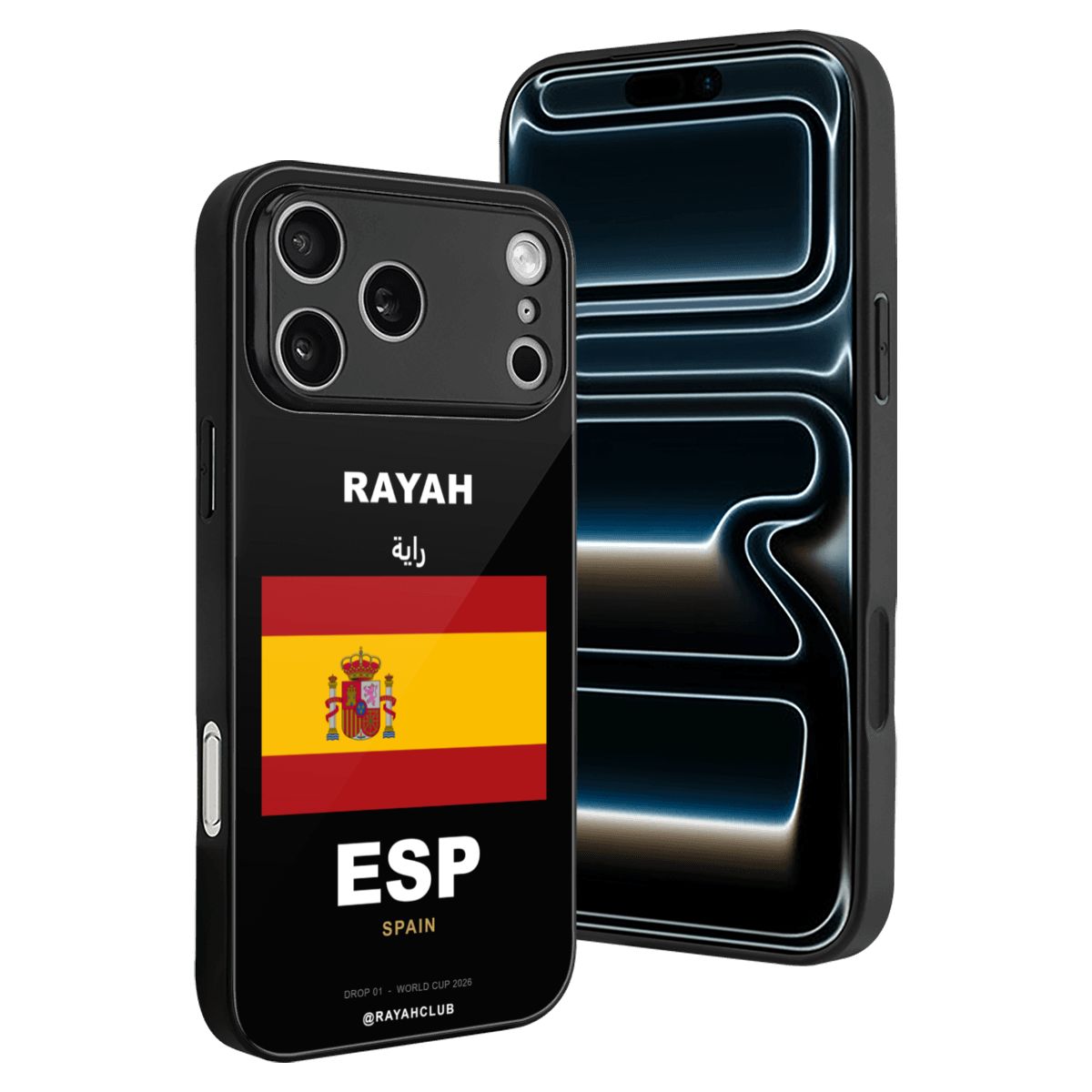 Spain iPhone 17 Pro Max Glass Case — RAYAH.club