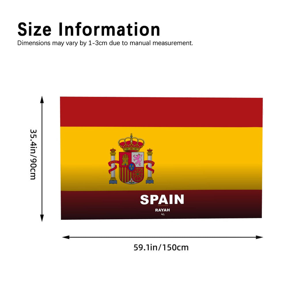 Spain Flag Sleeve Cape — RAYAH.club