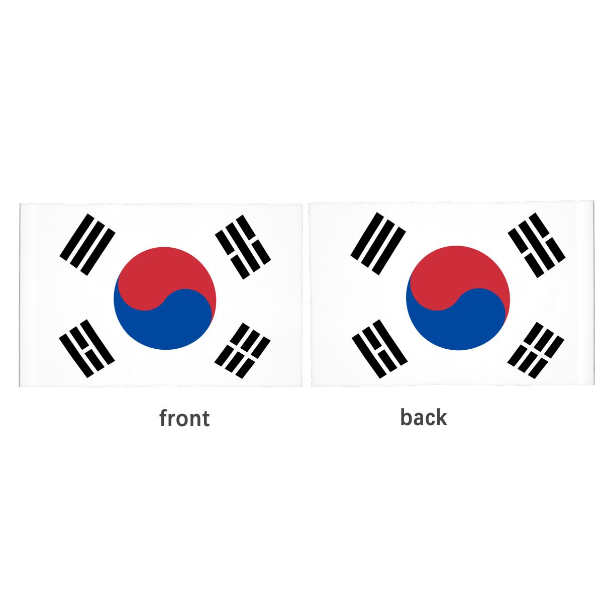 South Korea Car Flag — RAYAH.club