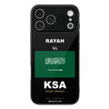 Saudi Arabia iPhone 17 Pro Max Glass Case — RAYAH.club