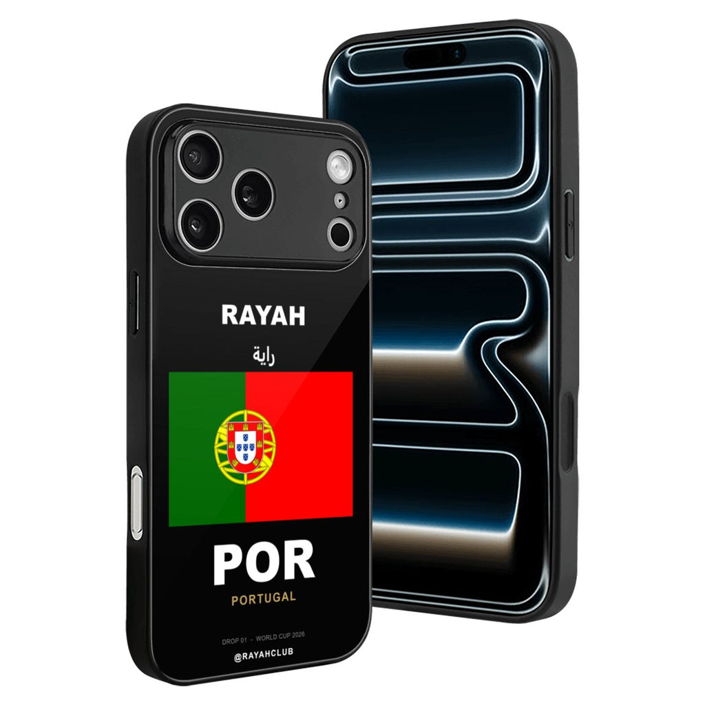 Portugal iPhone 17 Pro Max Glass Case — RAYAH.club